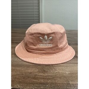 Adidas Bucket Hat Unisex Pink Cotton. One Size Fits All .